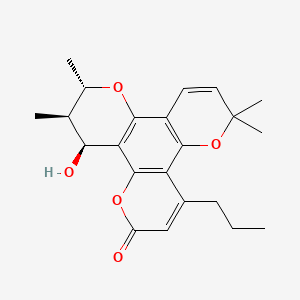 molecular formula C22H26O5 B1195242 Costatolide CAS No. 909-14-8