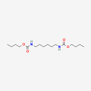 molecular formula C16H32N2O4 B11952445 N,N'-Hexamethylenebis(butyl carbamate) CAS No. 3066-67-9