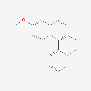 molecular formula C19H14O B11952451 3-Methoxybenzo[c]phenanthrene CAS No. 4235-08-9