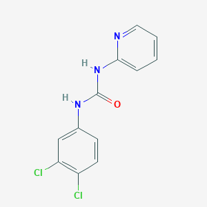 molecular formula C12H9Cl2N3O B11952461 1-(3,4-Dichloro-phenyl)-3-pyridin-2-yl-urea CAS No. 13142-49-9