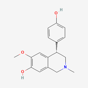 molecular formula C17H19NO3 B1195249 Cherylline CAS No. 23367-61-5