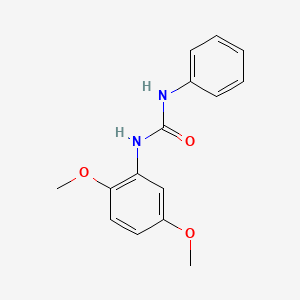 molecular formula C15H16N2O3 B11952498 N-(2,5-dimethoxyphenyl)-N'-phenylurea 