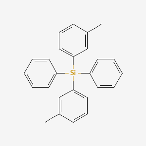 molecular formula C26H24Si B11952554 Diphenyldi-m-tolylsilane 