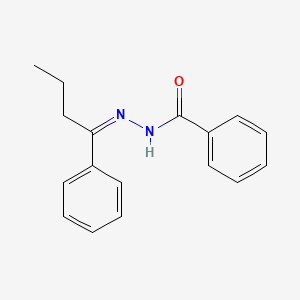molecular formula C17H18N2O B11952613 N'-[(Z)-1-phenylbutylidene]benzohydrazide 