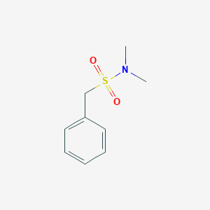 molecular formula C9H13NO2S B11952669 N,N-dimethyl-1-phenylmethanesulfonamide CAS No. 14894-42-9