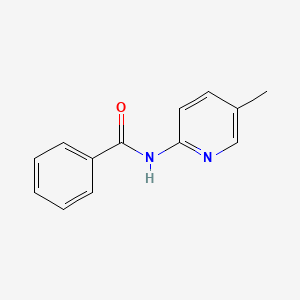 molecular formula C13H12N2O B11952679 N-(5-Methylpyridin-2-yl)benzamide CAS No. 62802-73-7