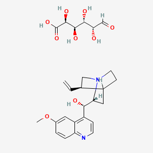 molecular formula C26H34N2O9 B1195268 Cardioquin CAS No. 7681-28-9