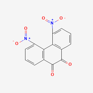 molecular formula C14H6N2O6 B11952736 4,5-Dinitrophenanthrene-9,10-dione CAS No. 32060-66-5
