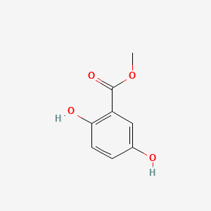 molecular formula C8H8O4 B1195279 Methyl Gentisate CAS No. 2150-46-1