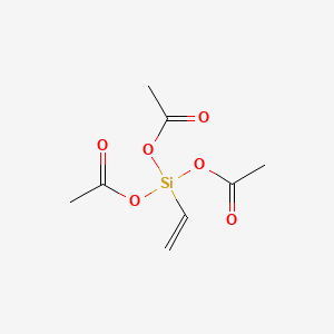 molecular formula C8H12O6Si B1195284 Vinyltriacetoxysilane CAS No. 4130-08-9