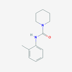 molecular formula C13H18N2O B11952902 N-(2-methylphenyl)piperidine-1-carboxamide CAS No. 20049-71-2