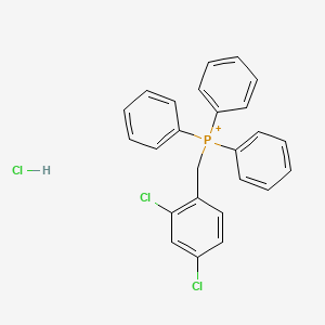 molecular formula C25H21Cl3P+ B11952971 2,4-Dichlorobenzyltriphenylphosphonium chloride 