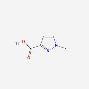 molecular formula C5H6N2O2 B1195300 1-Methyl-1H-pyrazole-3-carboxylic acid CAS No. 25016-20-0
