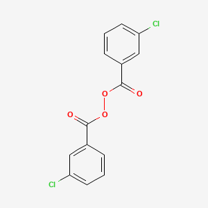 molecular formula C14H8Cl2O4 B1195302 3,3'-Dichlorodibenzoyl peroxide CAS No. 845-30-7