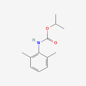 molecular formula C12H17NO2 B11953027 Isopropyl N-(2,6-xylyl)carbamate CAS No. 6622-39-5