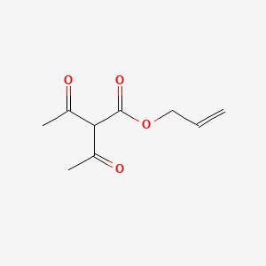 molecular formula C9H12O4 B11953043 Allyl 2-acetylacetoacetate CAS No. 30926-51-3