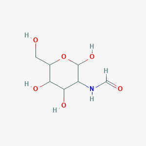 molecular formula C7H13NO6 B11953136 2-Deoxy-2-(formylamino)hexopyranose CAS No. 15961-56-5