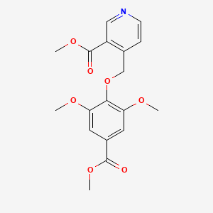 B1195319 Dimethyl cathate CAS No. 61166-29-8