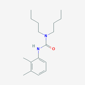 molecular formula C17H28N2O B11953191 Urea, N,N-dibutyl-N'-(2,3-dimethylphenyl)- CAS No. 86781-19-3
