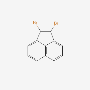molecular formula C12H8Br2 B11953281 1,2-Dibromo-1,2-dihydroacenaphthylene CAS No. 14209-08-6