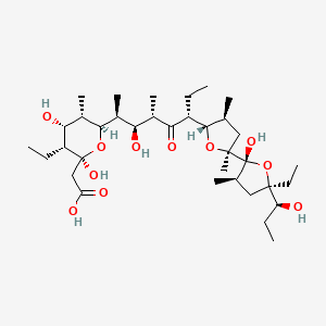 molecular formula C35H62O11 B1195338 Antibiotic X 14873A CAS No. 88263-37-0