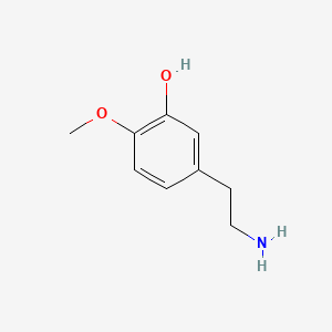 molecular formula C9H13NO2 B1195343 5-(2-Aminoethyl)-2-methoxyphenol CAS No. 3213-30-7