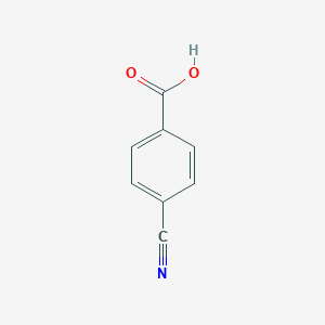 molecular formula C8H5NO2 B119535 4-Cyanobenzoic acid CAS No. 619-65-8