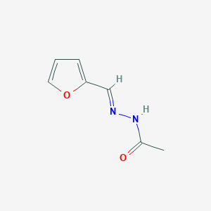 molecular formula C7H8N2O2 B11953568 N'-(Furan-2-ylmethylene)acetohydrazide CAS No. 3681-18-3