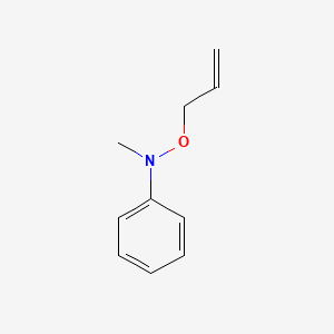 molecular formula C10H13NO B11953571 N-methyl-N-prop-2-enoxyaniline CAS No. 77102-32-0