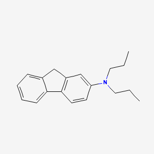 molecular formula C19H23N B11953605 N,N-dipropyl-9H-fluoren-2-amine CAS No. 94913-38-9