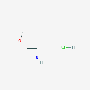molecular formula C4H10ClNO B119537 3-Methoxyazetidine hydrochloride CAS No. 148644-09-1