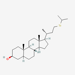 molecular formula C26H46OTe B1195373 23-Itelcholan CAS No. 72249-71-9