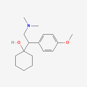 molecular formula C17H27NO2 B1195380 Venlafaxine CAS No. 93413-69-5