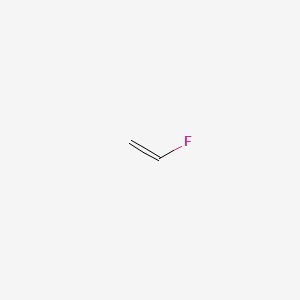 molecular formula C2H3F<br>CH2=CHF<br>C2H3F B1195381 Vinyl fluoride CAS No. 75-02-5