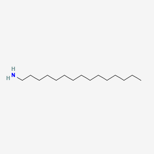 molecular formula C15H33N B1195383 Pentadecylamine CAS No. 2570-26-5