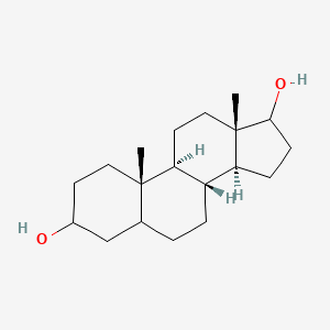 molecular formula C19H32O2 B1195386 Androstane-3,17-diol CAS No. 25126-76-5