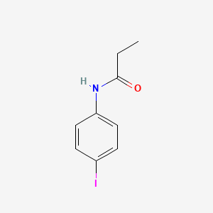 molecular formula C9H10INO B11953883 N-(4-iodophenyl)propanamide CAS No. 21258-32-2