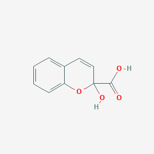 2-Hydroxychromene-2-carboxylic acid