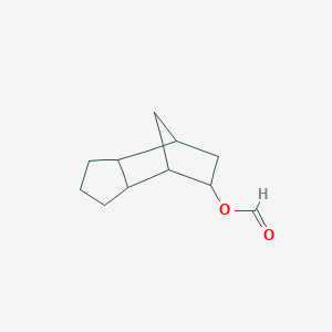 molecular formula C11H16O2 B11953933 Octahydro-1h-4,7-methanoinden-5-yl formate CAS No. 41498-15-1