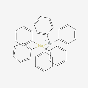molecular formula C36H30GeSn B11953969 Triphenyl(triphenylstannyl)germane CAS No. 13904-13-7