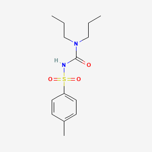 molecular formula C14H22N2O3S B11953981 1,1-Dipropyl-3-(P-tolylsulfonyl)urea CAS No. 100862-24-6