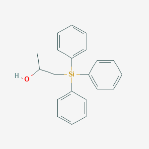 molecular formula C21H22OSi B11954038 1-(Triphenylsilyl)propan-2-ol 