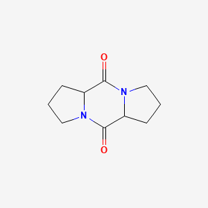 molecular formula C10H14N2O2 B1195406 Cyclo(Pro-Pro) 