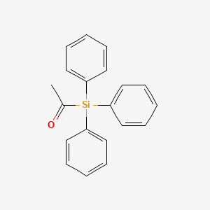 molecular formula C20H18OSi B11954086 Acetyltriphenylsilane CAS No. 4916-42-1