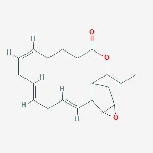 molecular formula C20H28O3 B119541 Ecklonialactone E CAS No. 149633-56-7