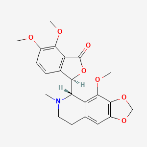 molecular formula C22H23NO7 B1195412 dl-那可丁 CAS No. 35933-64-3