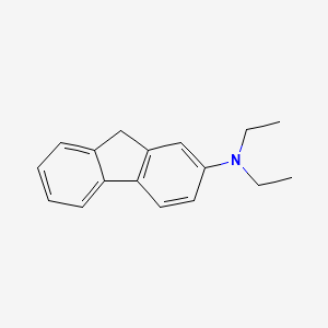 molecular formula C17H19N B11954168 n,n-Diethyl-9h-fluoren-2-amine CAS No. 63021-08-9