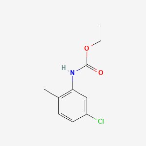 molecular formula C10H12ClNO2 B11954191 ethyl N-(5-chloro-2-methylphenyl)carbamate CAS No. 35442-34-3