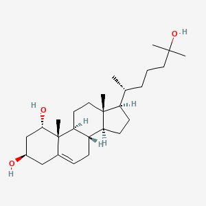 molecular formula C27H46O3 B1195422 1alpha,25-Dihydroxycholesterol CAS No. 50392-32-0