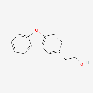 molecular formula C14H12O2 B11954301 Dibenzofuran-2-ethanol 